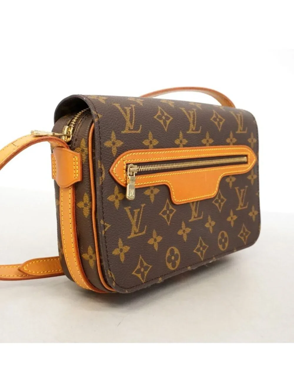 Louis Vuitton Shoulder Bag Monogram Saint Germain 24 Brown